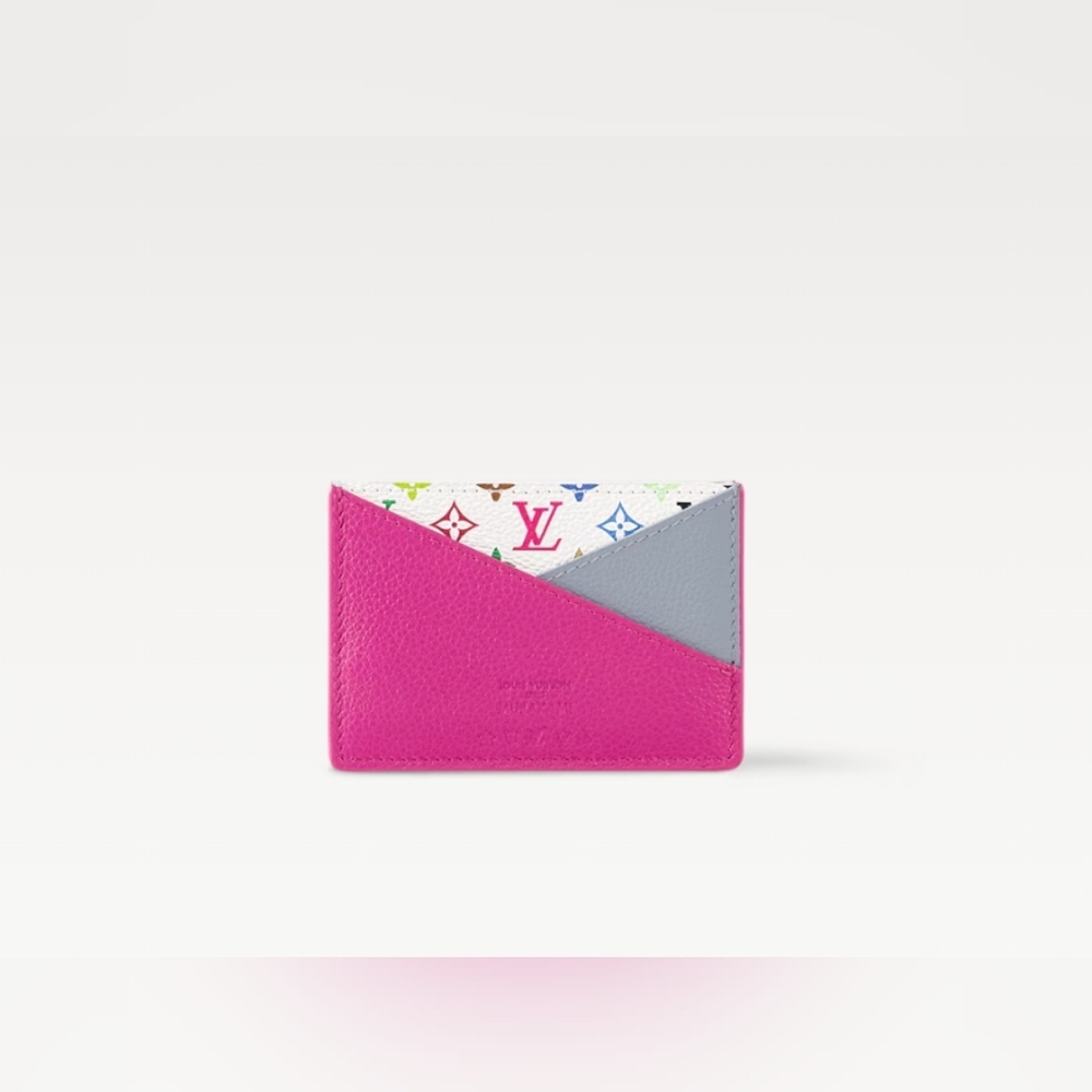 LV x TM Monogram Criss-Cross Card Holder - Picture 5 of 6